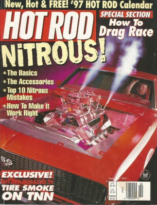 HOT ROD 1997 FEB - NITROUS, GTX, VETTE